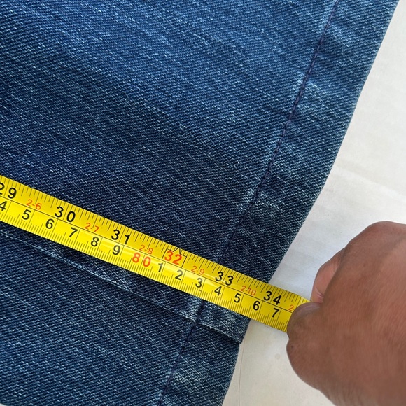 New Guess Dark Blue Long Sleeve Dress - Picture 6 of 8